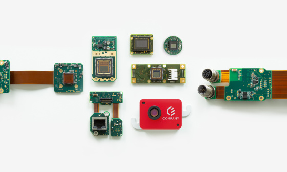 Presentation of various IDS customised cameras.