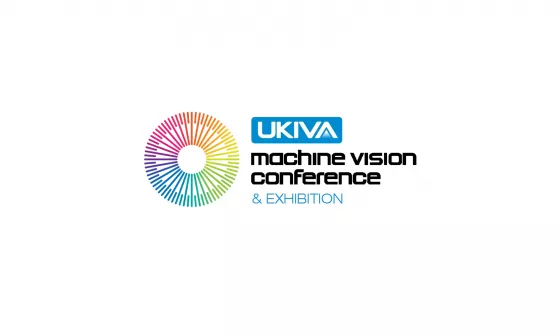 Logo of UKIVA machine vision conference & exhibition.