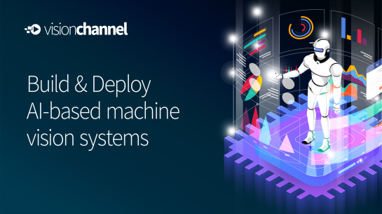A new session is announced on the Vision Channel, which deals with AI-based systems, shown on the right as an image.