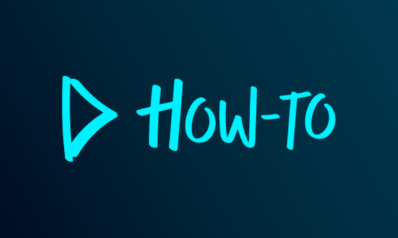 Play icon, with the heading ‘How-to’ to the right