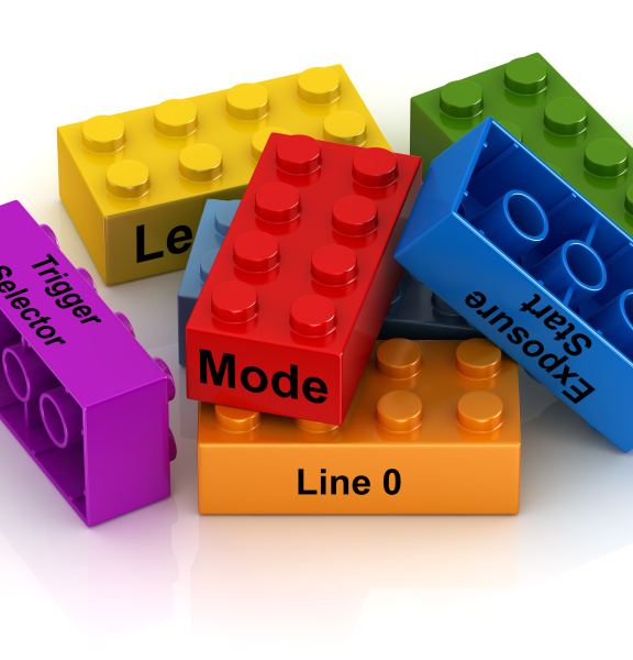 Lego clamp bricks with labels are still disorganised