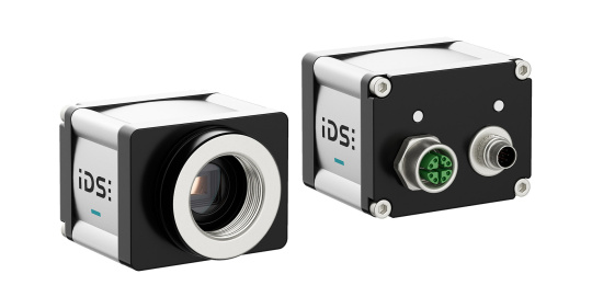 uEye SFA camera: oblique view from the front and from the rear.