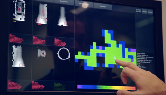 Efficient inline component inspection for the manufacturing industry with Ensenso N35