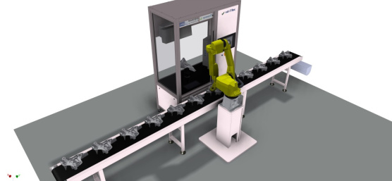 Efficient inline component inspection for the manufacturing industry with Ensenso N35