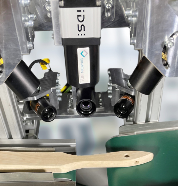 Fully automatic wooden part inspection