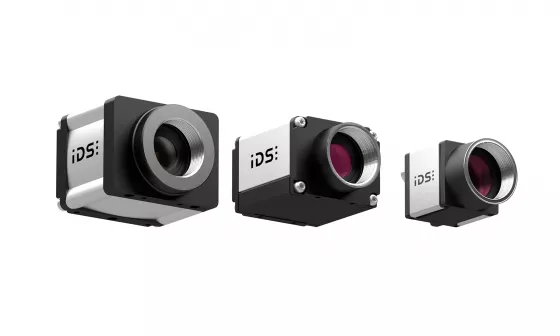 IDS GigE industrial cameras uEye+ CP, SE and FA with Sony sensors IMX545, IMX546 & IMX547