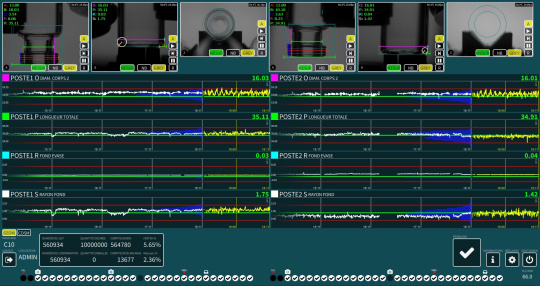 Modern software that is also intuitive to use. The machine operators appreciate that.