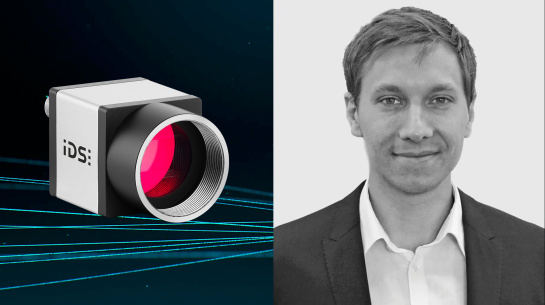 Thumbnail Vision Channel Session ‘Easy uEye+ Camera Integration in HALCON’, on the right speaker Arne Taubitz