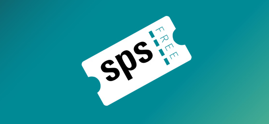 Symbolic image admission ticket SPS Nuremberg