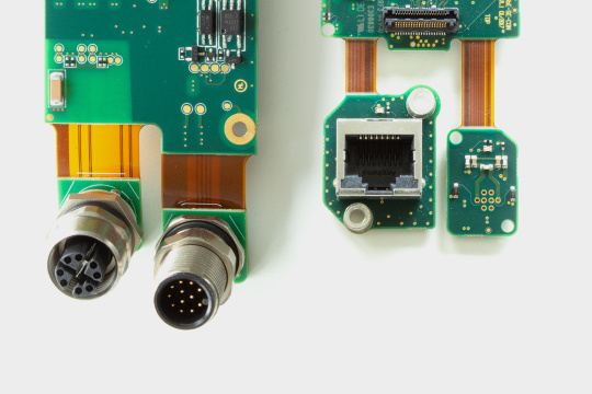 IDS industrial cameras with customised connector configurations