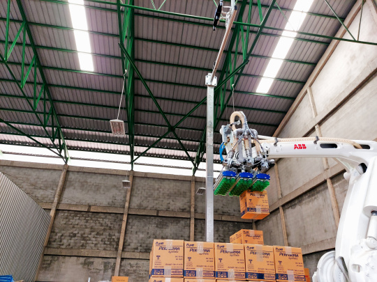 The fully automatic depalletising robot