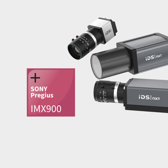 Industrial cameras feature the Sony Pregius IMX900 sensor