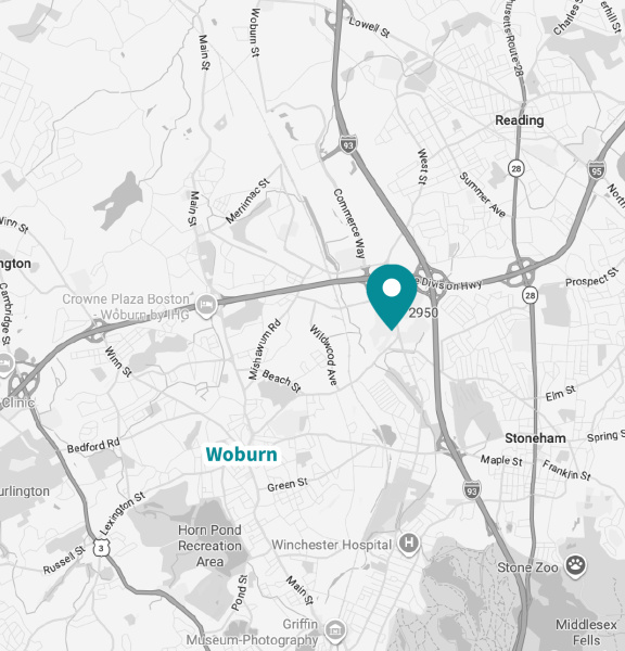 The US location of IDS Woburn is marked on the map.
