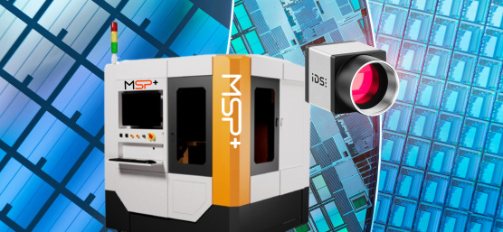 MSP+ laser soldering machine with IDS USB3 cameras for precise HBM modules.