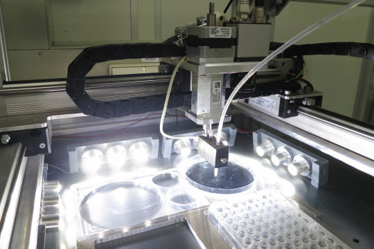 Fish sorter in research lab