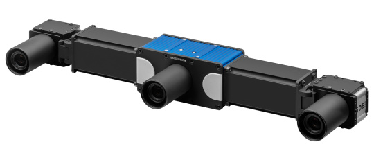 IDS 3D camera of the Ensenso XR series front view