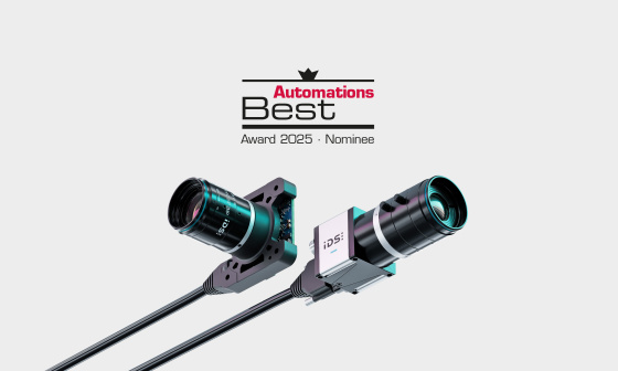 uEye Live monitoring cameras with AutomationsBest nominee logo