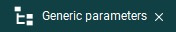 Section for generic parameters in the interface