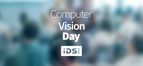 Computer Vision Day lettering and IDS logo