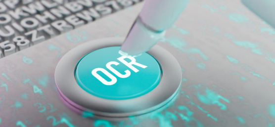 White button labelled ‘OCR’