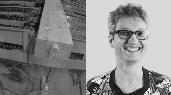 Thumbnail of Vision Channel session ‘3D metrology in automation engineering’, on the right speaker Ute Seitz
