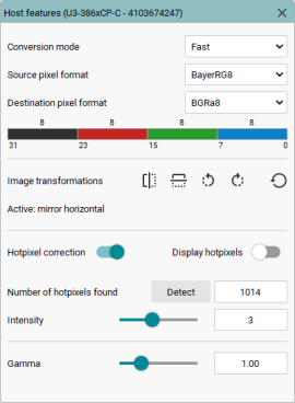 Rotate or mirror the display