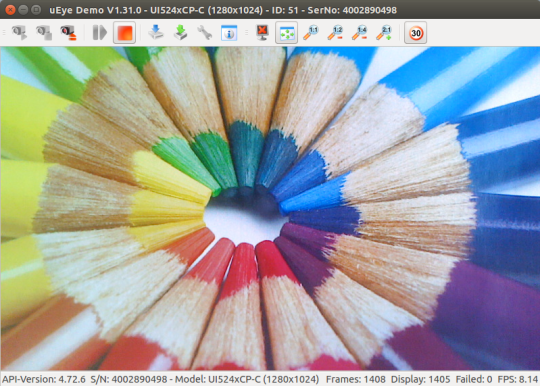 Tips of coloured pencils arranged in a circle