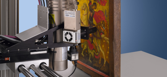 Painting analysis with IDS uEye SE cameras