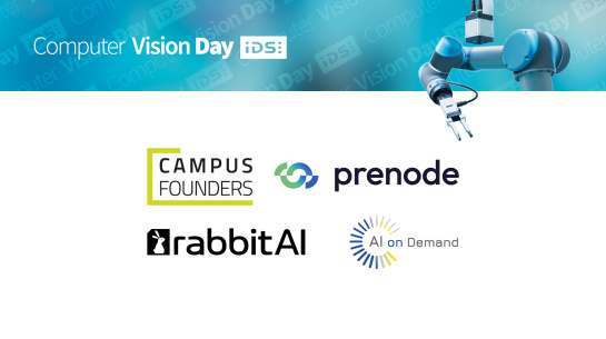 Logo Campus Founders, Logo prenode, Logo rabbitAI, Logo AI on Demand, Logo IDS