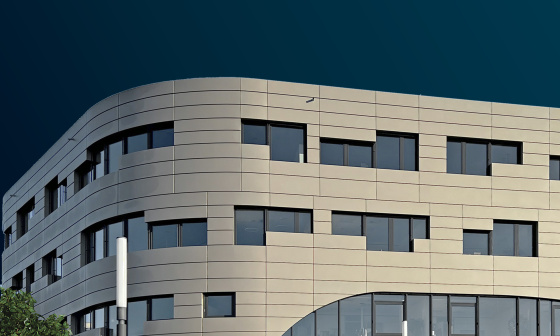 Picture shows a part of the IDS company building