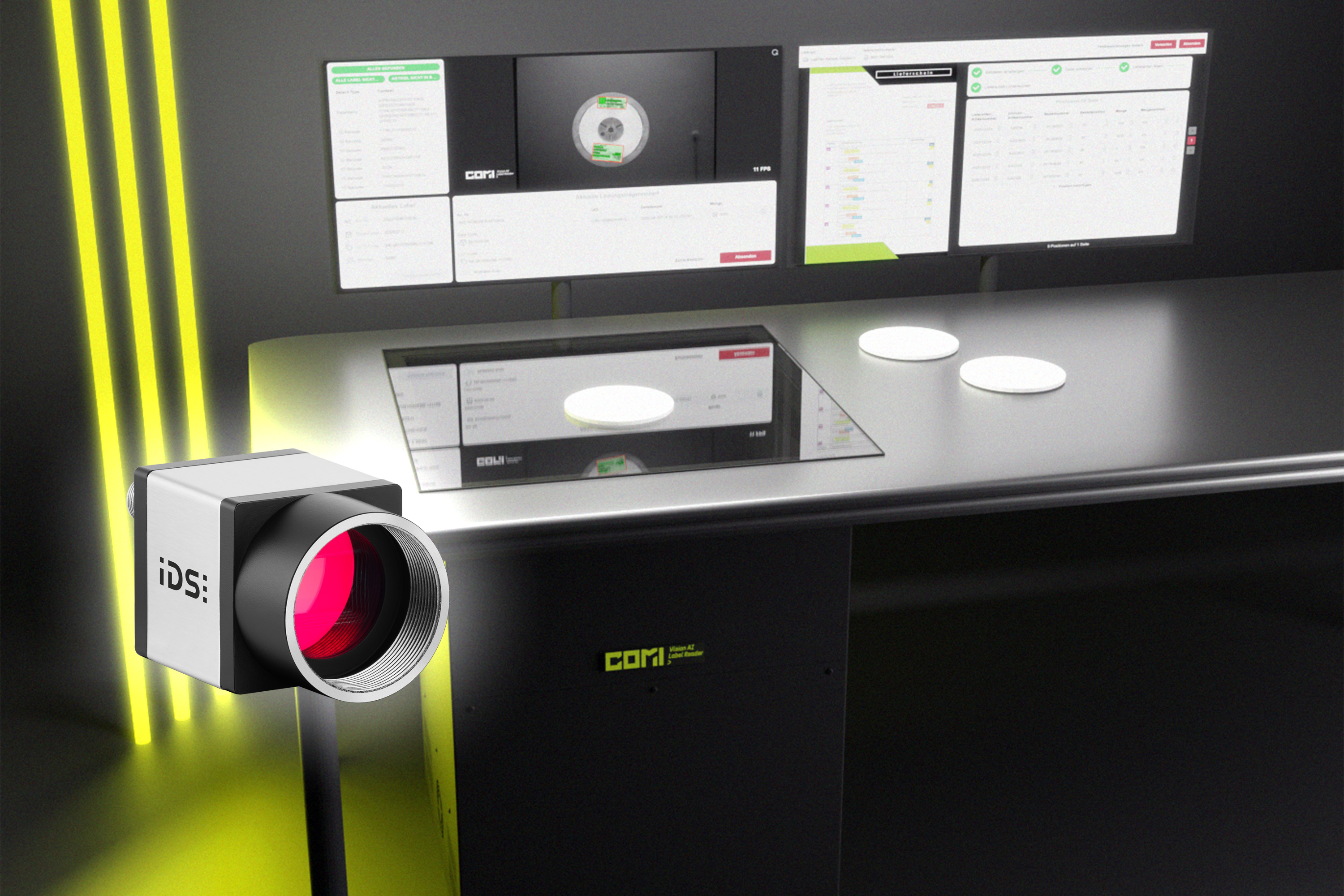 Fully automated item capture | Label recognition and interpretation | IDS