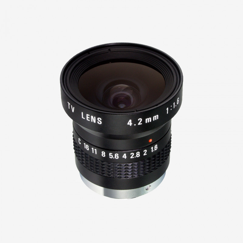 Lens, RICOH, FL-HC0416X-VG, 4.2 mm, 1/2"