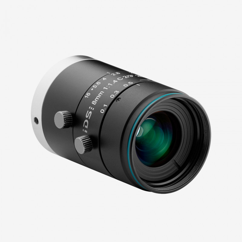Lens, IDS, IDS-2M23-C0814, 8 mm, 2/3“