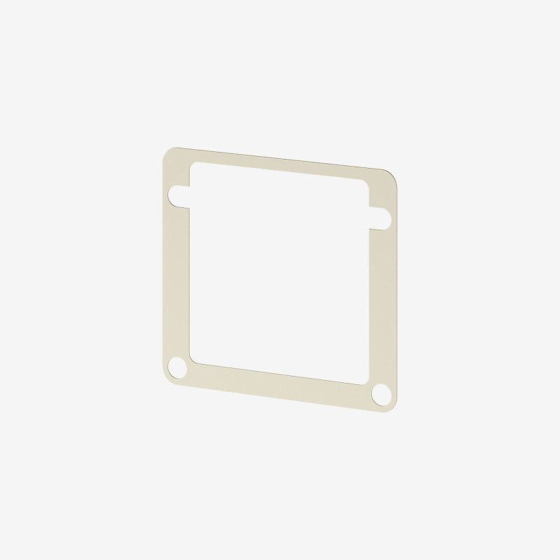 Sensor board S spacer, 0.1 mm