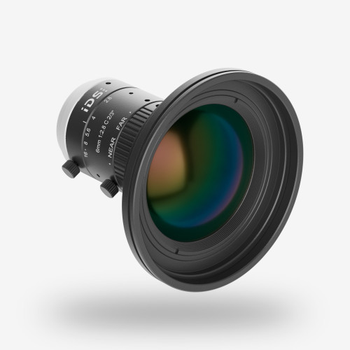 Lens, IDS, IDS-12M23-C0628, 6 mm, 2/3"