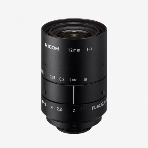 Lens, RICOH, FL-BC1220-9M, 12 mm, 1"