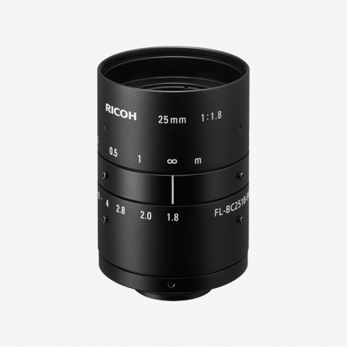 Lens, RICOH, FL-BC2518-9M, 25 mm, 1"