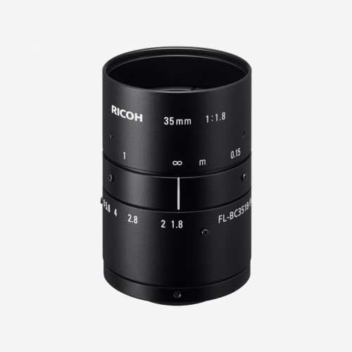 Lens, RICOH, FL-BC3518-9M, 35 mm, 1"