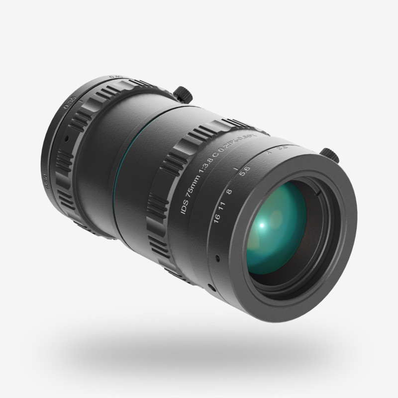Lens, IDS, Ma-12M120-C7538, 75 mm, 1.2"