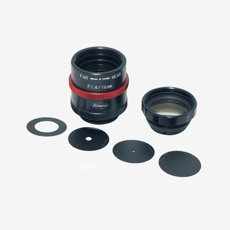 Lens, Kowa, LM16JCM-WP, 16 mm, 2/3"