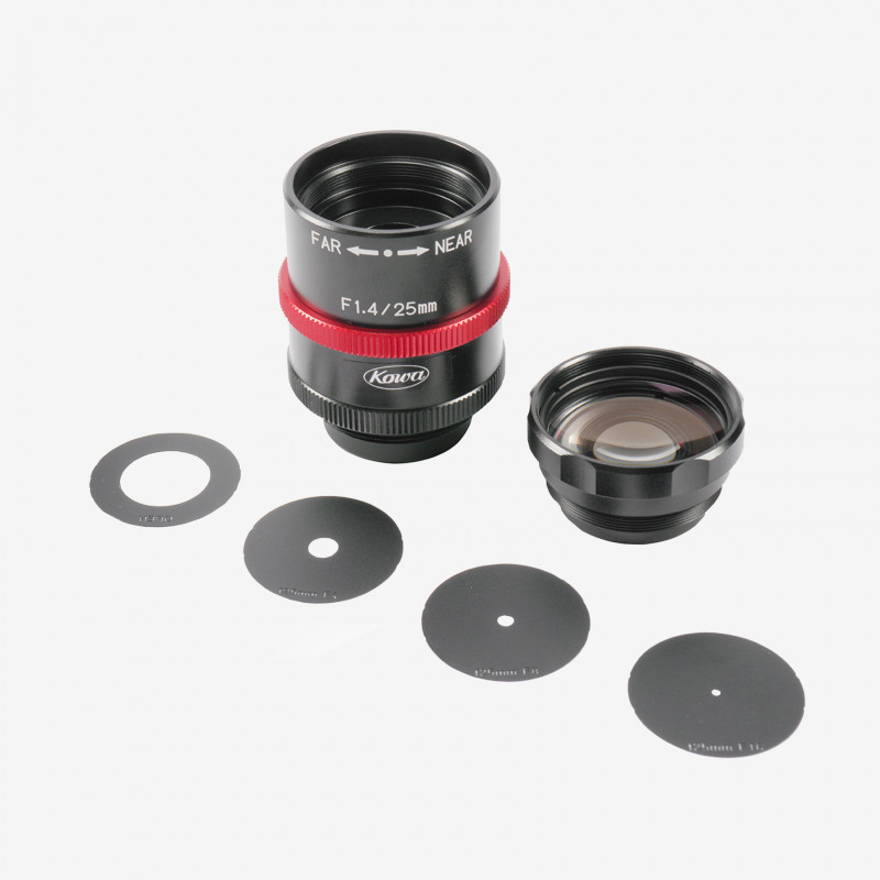 Lens, Kowa, LM25JCM-WP, 25 mm, 2/3"