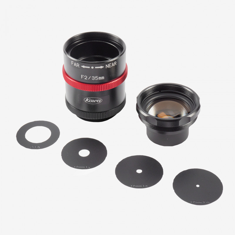 Lens, Kowa, LM35JCM-WP, 35 mm, 2/3"