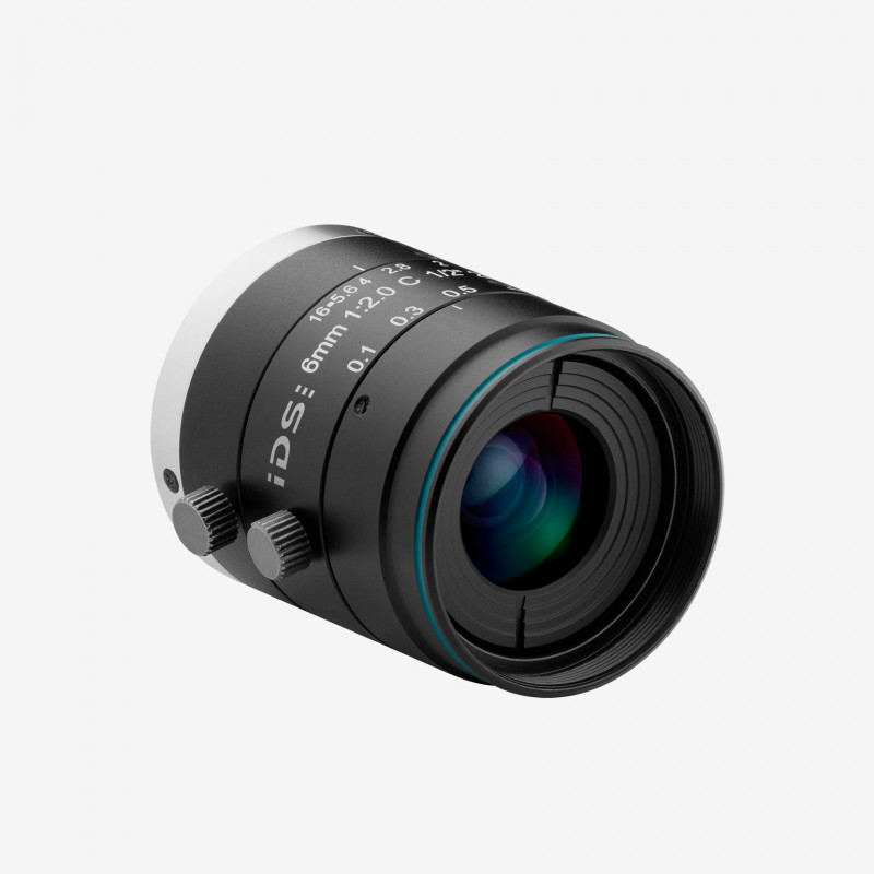 Lens, IDS, IDS-2M12-C0620, 6 mm, 1/2“