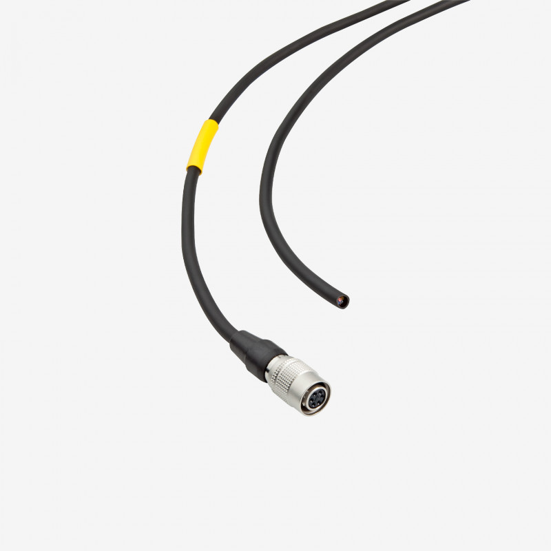I/O + power, standard cable, IP65/67, straight, 5 m